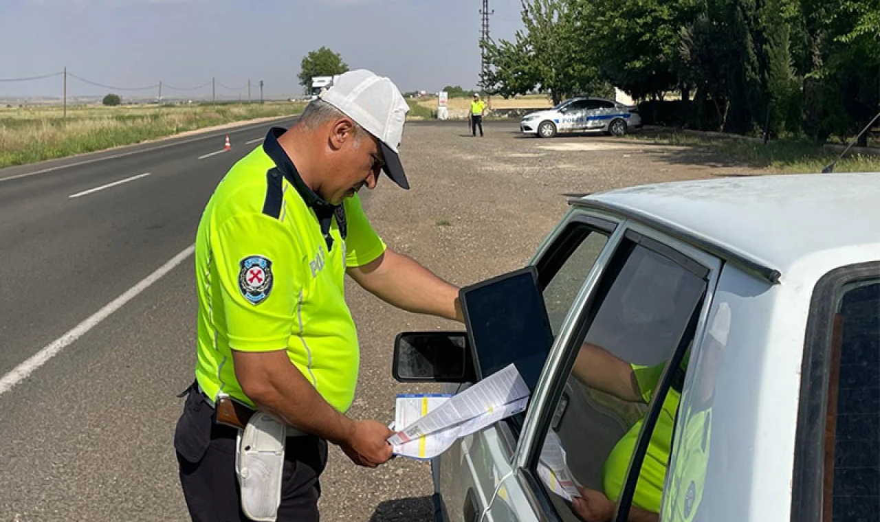 Şanlıurfa'da 38 araç sürücüsüne cezai işlem uygulandı