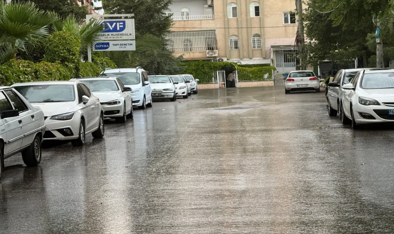 Şanlıurfa'da sürpriz bir şekilde yağmur yağdı