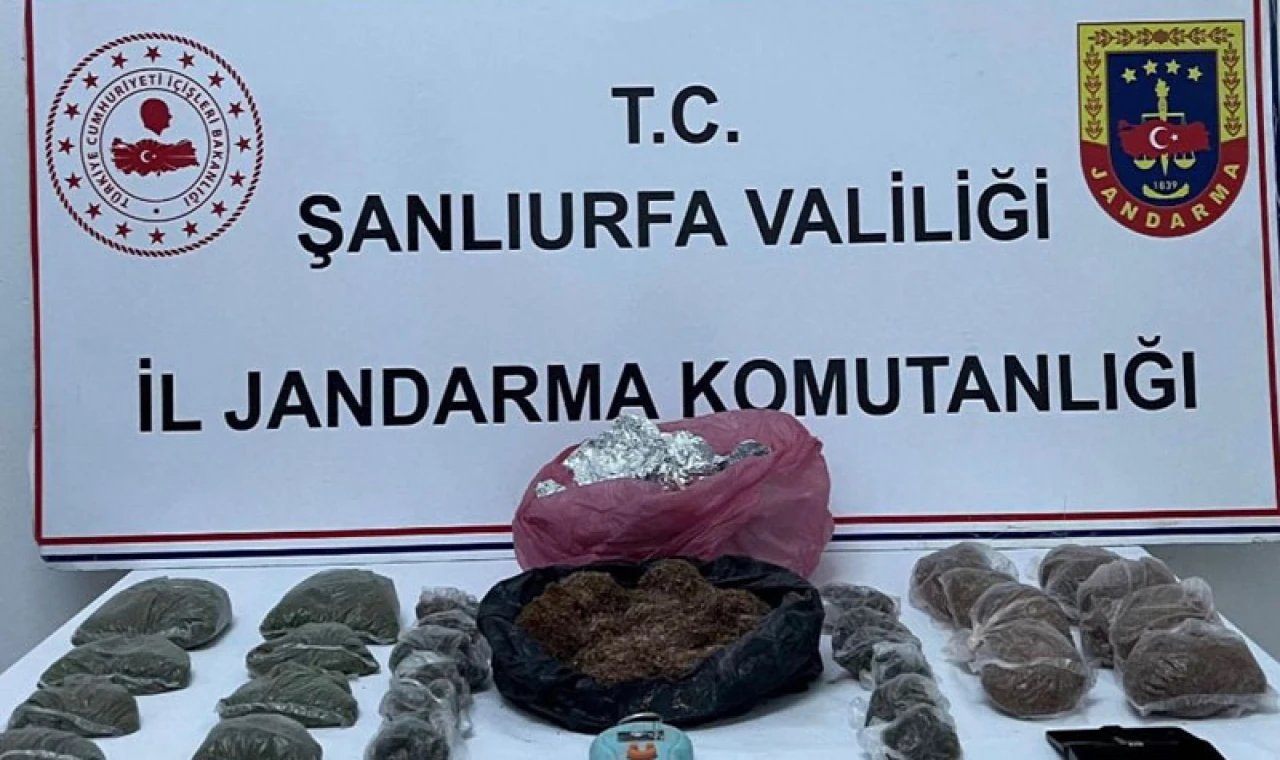 Şanlıurfa'da uyuşturucu operasyonu! 9 gözaltı