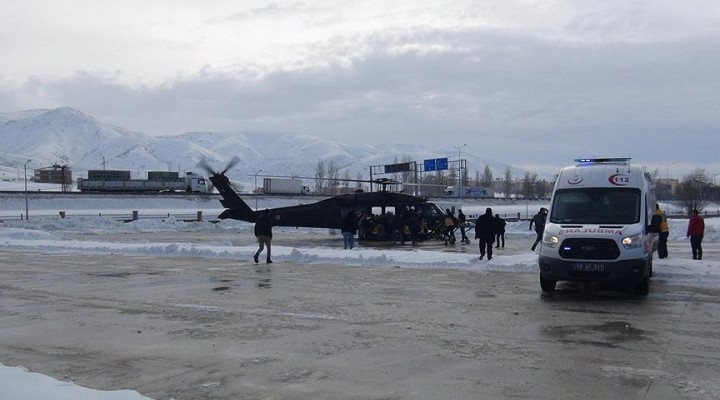 Bitlis'te  askerlerin üzerine çığ düştü: 5 şehit