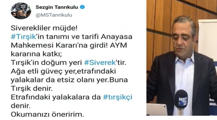 Sivereklilerin "tırşikçi" tepkisi sert oldu!