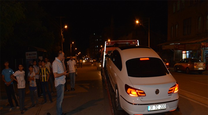 Şanlıurfa'da otomobille motosiklet çarpıştı