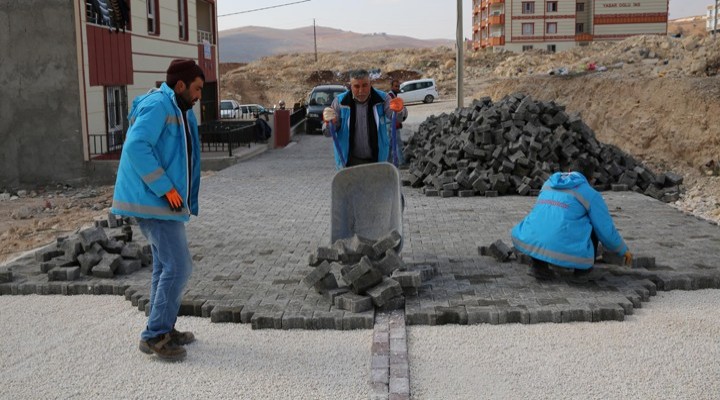 Haliliye Belediyesi’nden Devteşti’nde yol çalışması