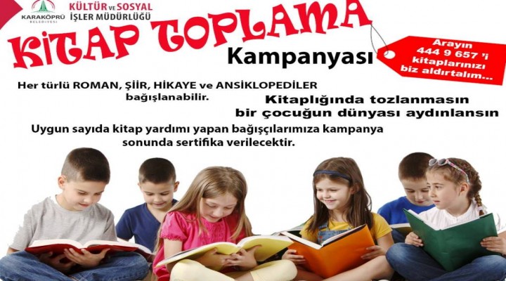 Karaköprü’de "kitap toplama kampanyası"