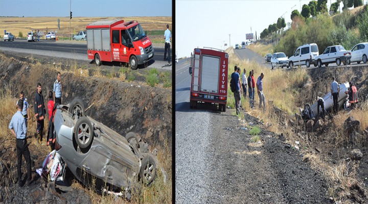 Siverek'te trafik kazası: 2 yaralı