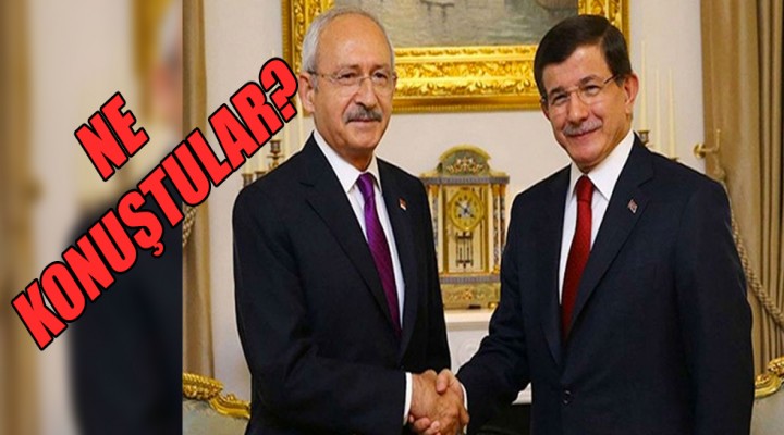 İttifak iddiası: Davutoğlu ve Kılıçdaroğlu görüştü