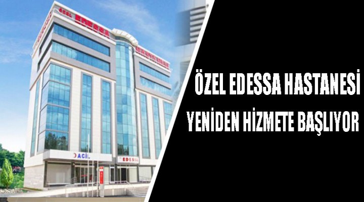 Edessa Hastanesi açılıyor