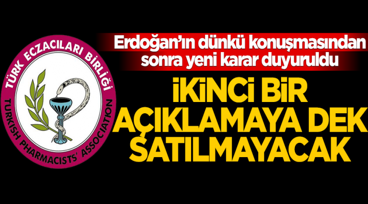 İkinci açıklamaya kadar satılmayacak