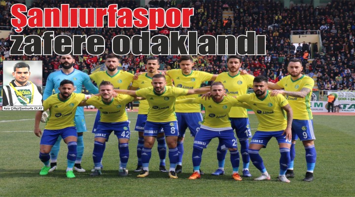 Şanlıurfaspor zafere odaklandı