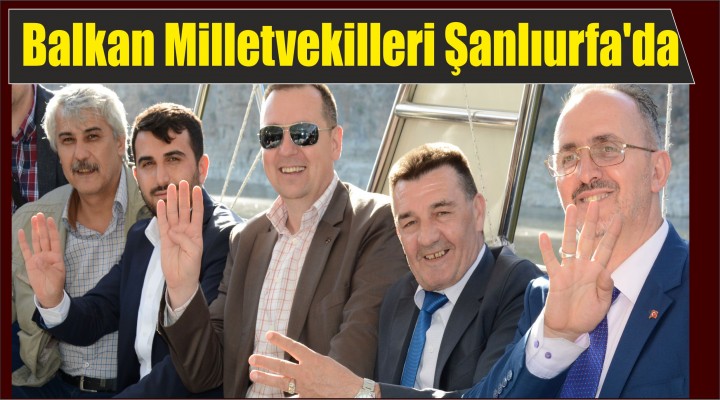 Balkan Milletvekilleri Şanlıurfa'da