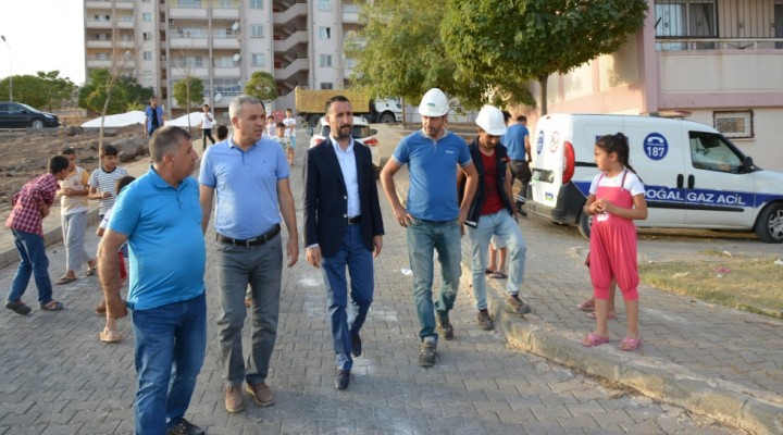 Başkan Yılmaz, doğal gaz çalışmasını inceledi