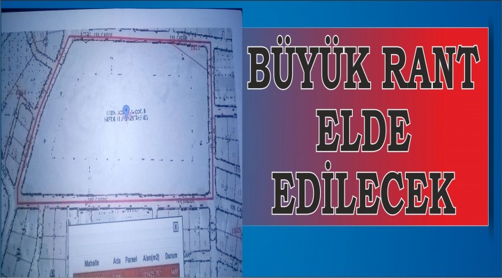 Karaköprü'de rant elde etme' planı tıkır tıkır işliyor