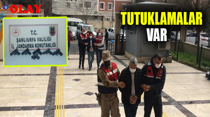 Şanlıurfa'da cipin bagajına gizlenmiş tabanca bulundu