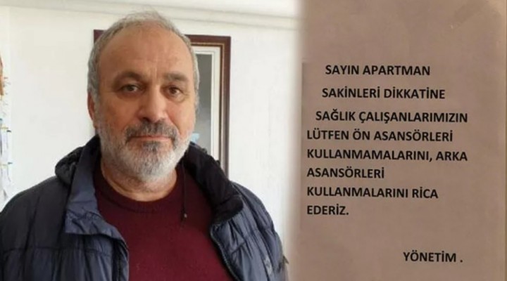 Sağlık çalışanları için asmışlardı! Tepki çeken yazı için konuştu: Özür dileriz