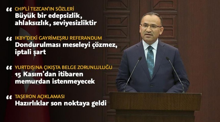 Bozdağ'dan memurlara müjde