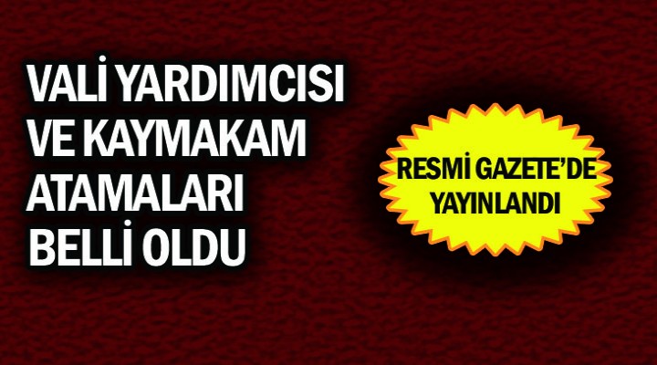 Şanlıurfa'da 3 ilçenin kaymakamı değişti