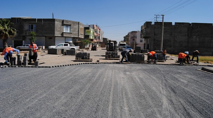 Büyükşehir Viranşehir’de çalışmalarına son sürat devam ediyor