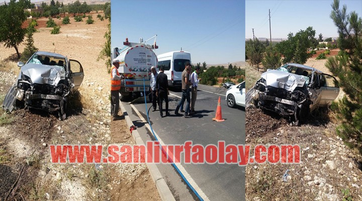 Şanlıurfa-Diyarbakır Karayolunda Trafik kazası: 1 ağır 3 yaralı