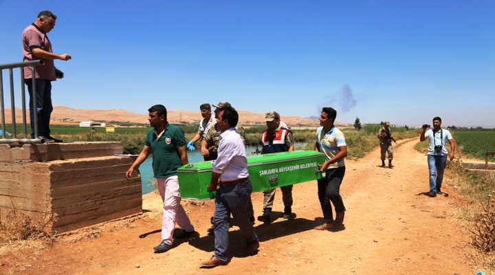 Şanlıurfa'da sulama kanalında ceset bulundu