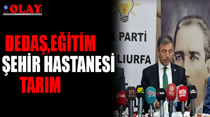 Ak Parti il Başkanı Kırıkçı basınla buluştu