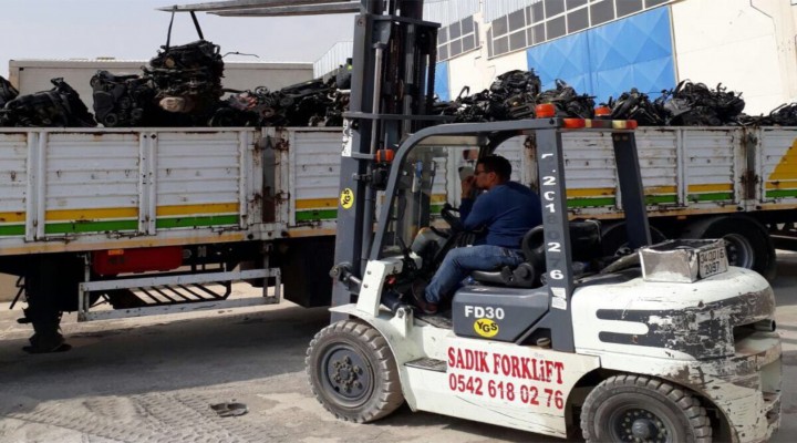 İspanya'dan getirilen çalıntı malzemeler Şanlıurfa'da ele geçirildi