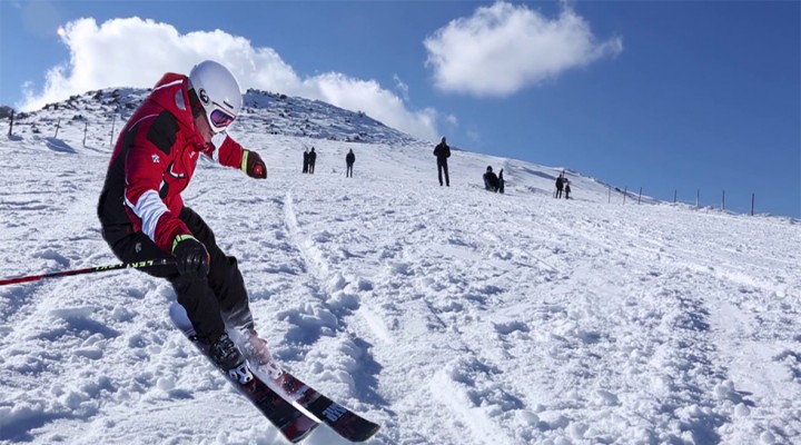 Tipi başladı, Karacadağ Kayak Merkezi kapandı