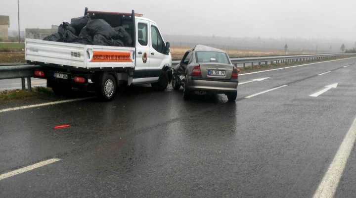 Şanlıurfa'da trafik kazası: 5 yaralı