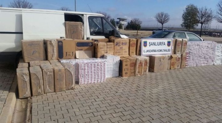 34 bin 870 paket kaçak sigara ele geçirildi