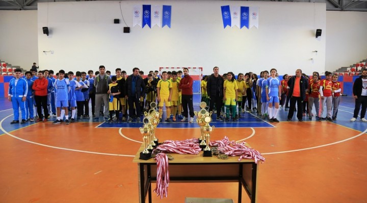 Yıldızlar futsal müsabakası sona erdi