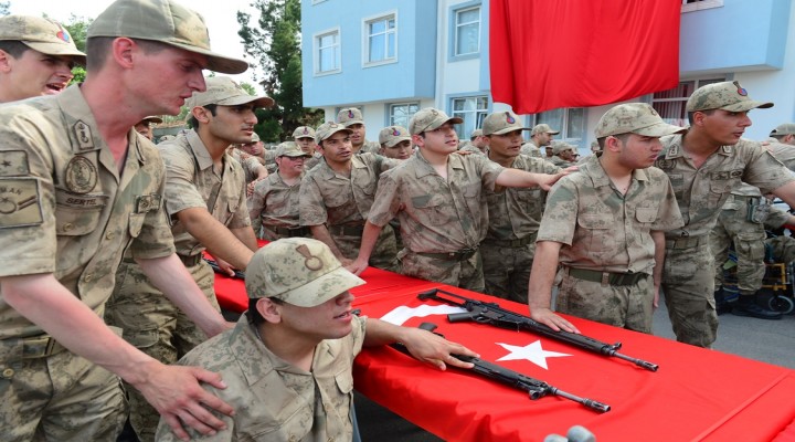 Engellilerin bir günlük askerlik sevinci