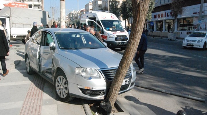 Şanlıurfa’da trafik kazası: 1 yaralı