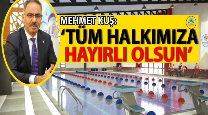 Eyyübiye’de yarı olimpik yüzme havuzu yapılıyor