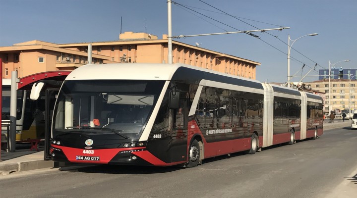 Troleybüs yakıt giderlerini yüzde 75 azaltacak