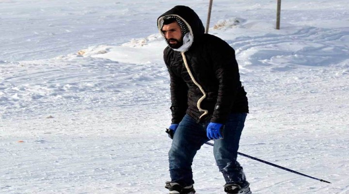 Karacadağ'da kayak sezonu açıldı