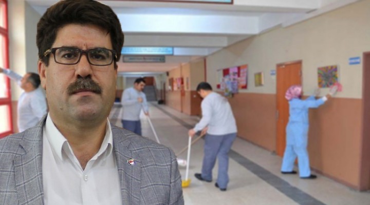 Urfa'daki okullar için Daha fazla temizli görevlisi için çağrı