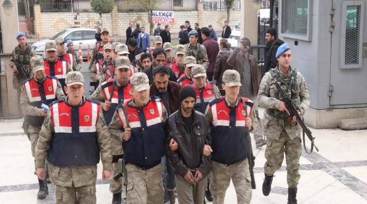 Şanlıurfa'da, 6 DEAŞ şüphelisi adliyede