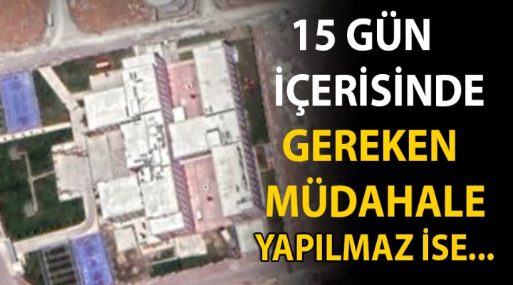 Urfa mimarlar odasından açıklama