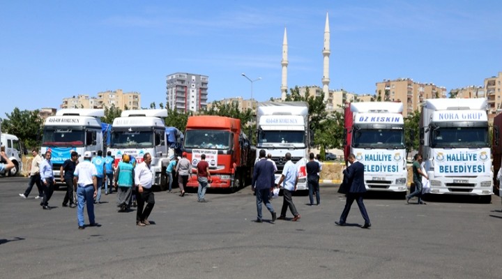 Ramazanda sınır ötesindekiler de unutulmadı