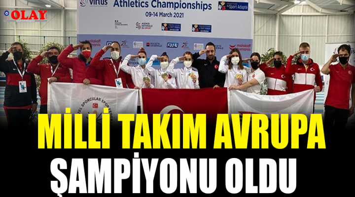 Kadın Milli Takımı Avrupa şampiyonu oldu