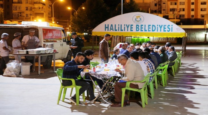 Haliliye Belediyesi, Ramazan Sofralarını Bu Yıl 5’inci Kez Açtı