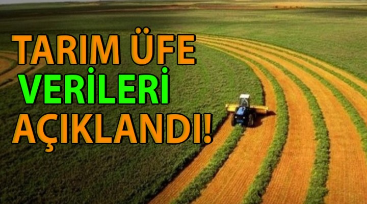 Tarım ürünleri üretici fiyat endeksinde veriler açıklandı