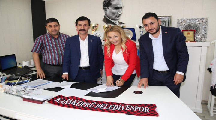 Karaköprü Belediyespor’a yeni sponsor