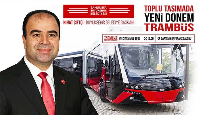 Büyükşehir’den Trambüs tanıtımı