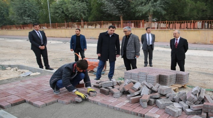 Başkan Baydilli, sahada çalışmaları inceledi