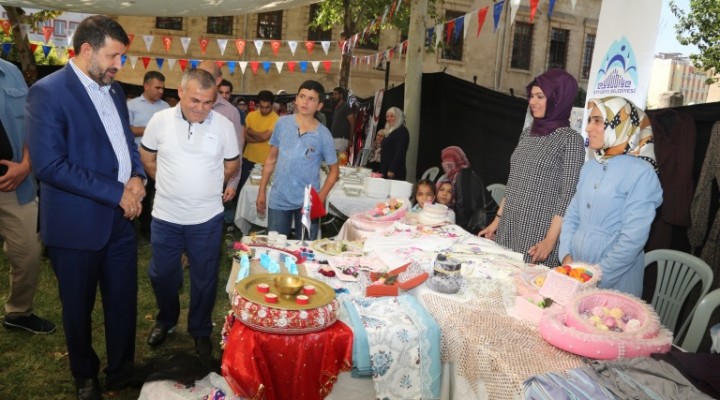 Başkan Ekinci kermesin açılışını yaptı