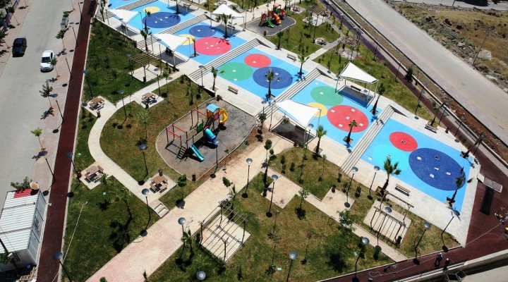 Doğukent'e modern park kazandırıldı