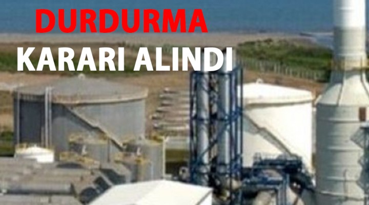 Aksa enerji üretimi durduruyor