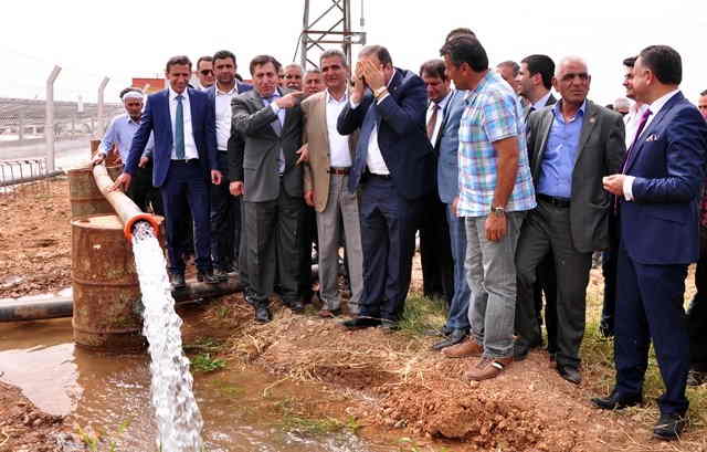 Akçakaleli çiftçiler, güneş enerjili sulama sistemine geçiyor