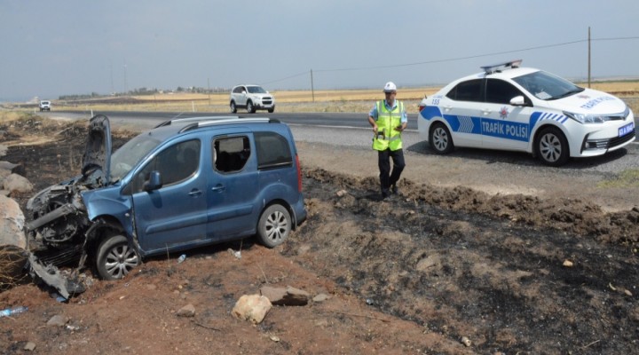 Şanlıurfa'da otomobil devrildi: 5 yaralı