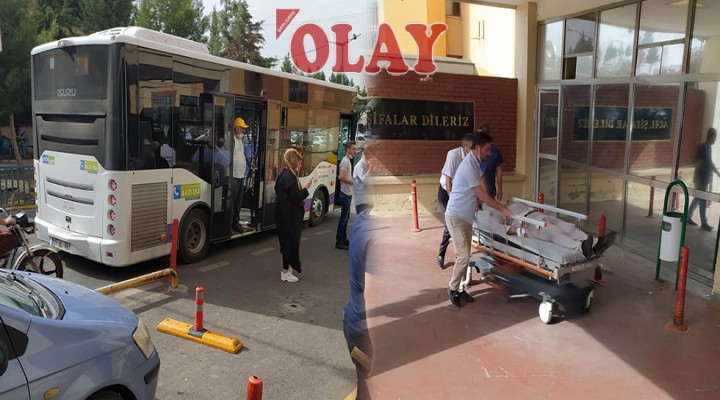 Şanlıurfa'da otobüs şoförü hayat kurtardı